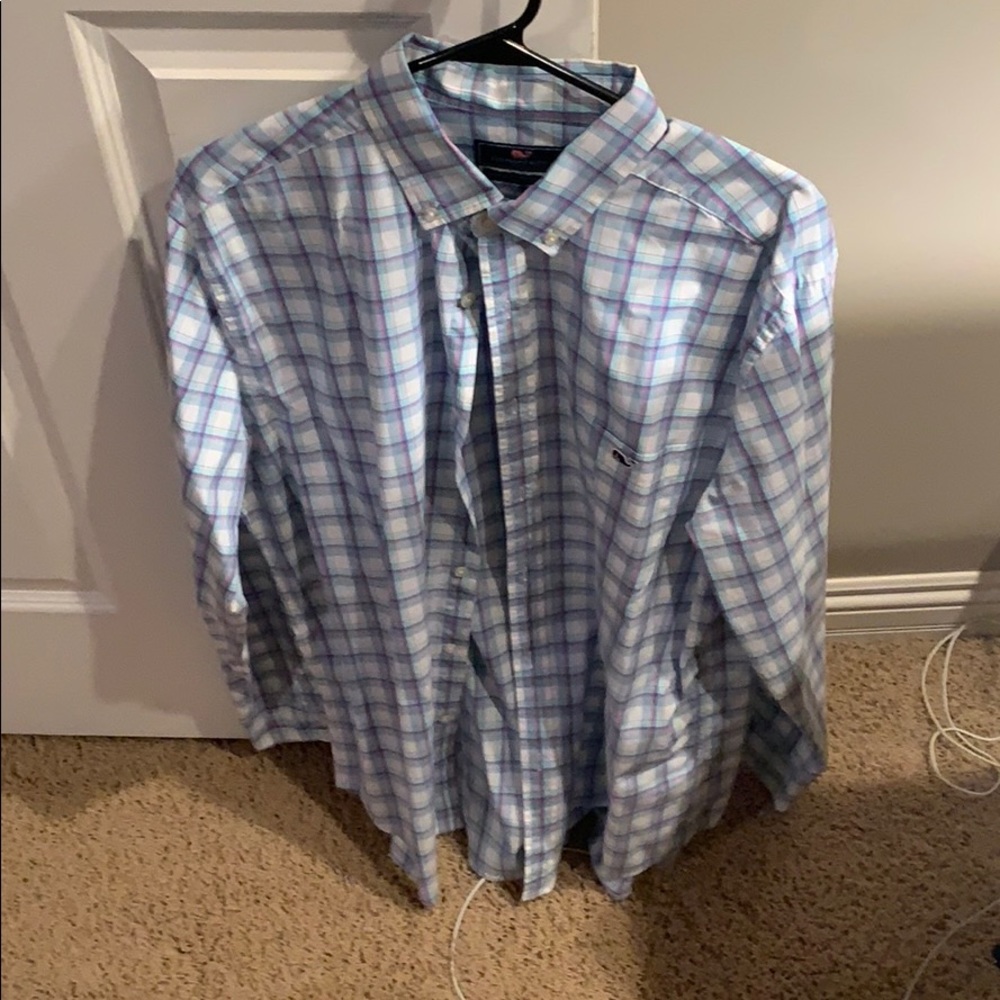 Vineyards vines button down.
